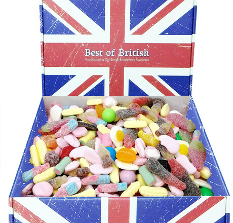 Pick and Mix-tastic Union Jack Gift Box at A Quarter Of